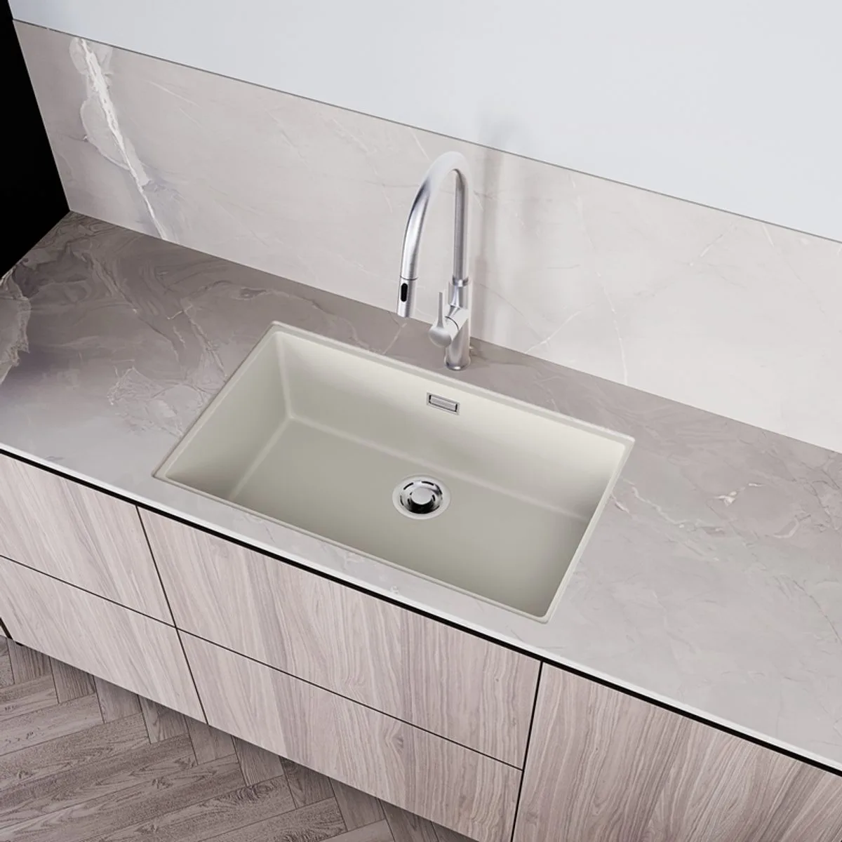 Zlewozmywak GLOBALO Aurilio Clean Tech 80.1 Cashmere 9 9dea633183a4209f5d7909e654b05636