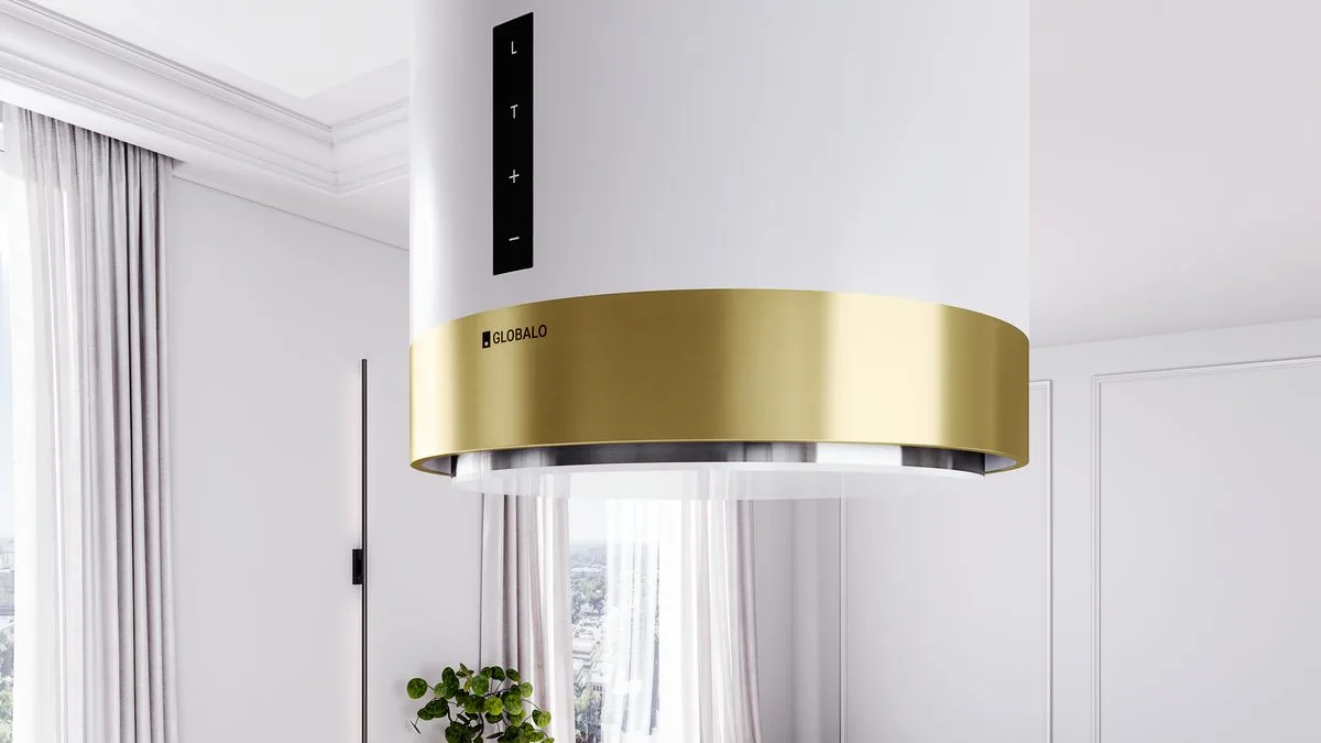 Okap GLOBALO Heweno Isola 39.2 WH/Light Gold Mat Ring 7 8fecbcabf69fef8524708c7573beaa94