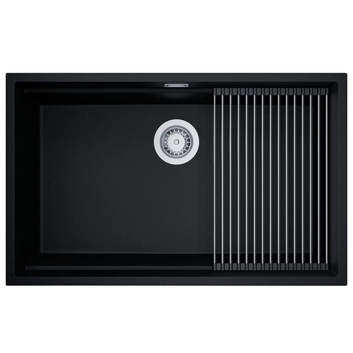 Zlewozmywak GLOBALO Miralio 80.1 Black/IX 1 1f5641a5f7191977cd6d1ddf10d6f0d8