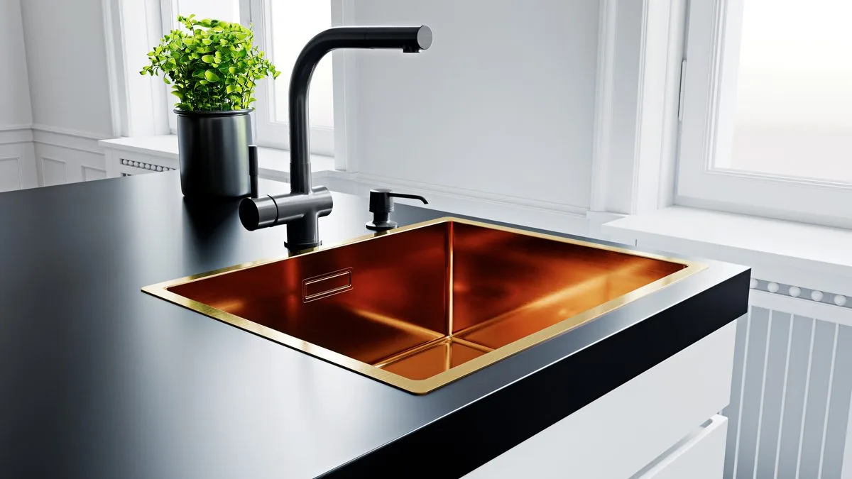 Zlewozmywak GLOBALO Riwolo 50.1 Copper 9 4335bcf72731f7e494e733758d30590a