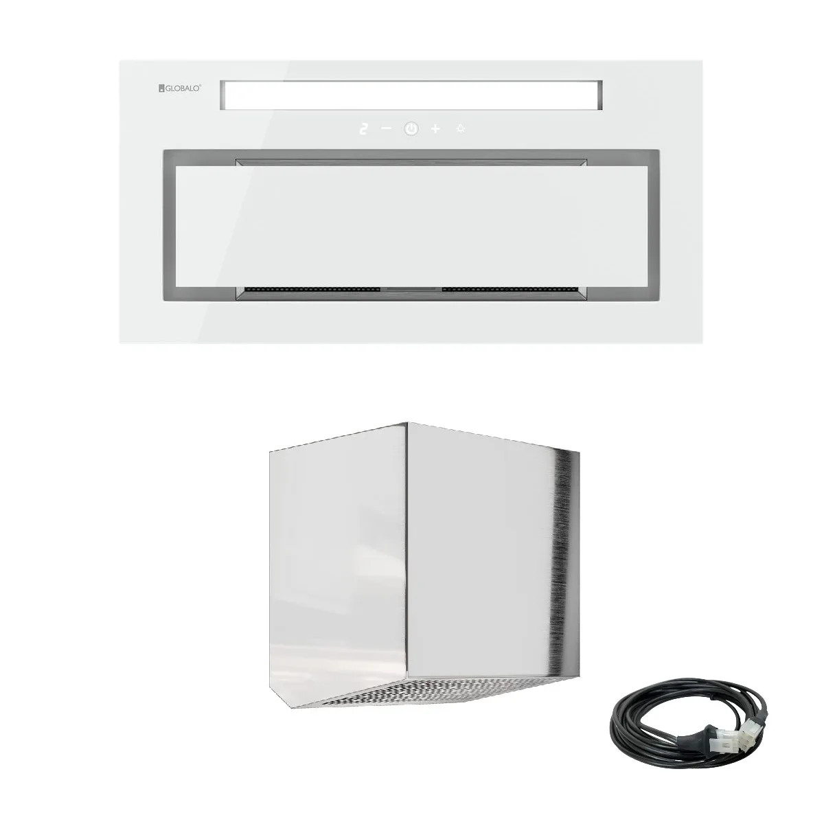 Okap GLOBALO Silentio 60.2 White + TZ 1.1 1 a013d5239c8d3017ebca3ad338e0bcf5